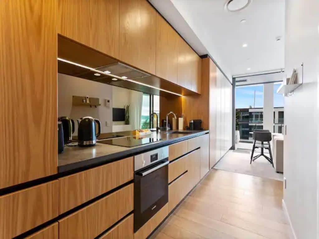 Sleek Modern Studio With Balcony Auckland Esterno foto